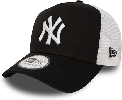 New Era New York Yankees A Frame Adjustable Trucker Cap