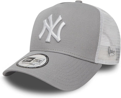 New Era New York Yankees A Frame Adjustable Trucker Cap